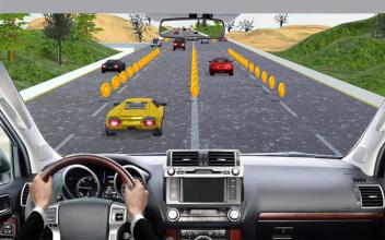 Highway Prado Racing Game截图1