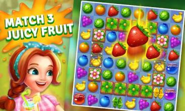 Juice Fruity Splash - Puzzle Game & Match 3 Games截图3