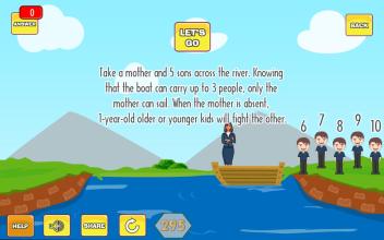 River Puzzle - IQ Test Mind截图5