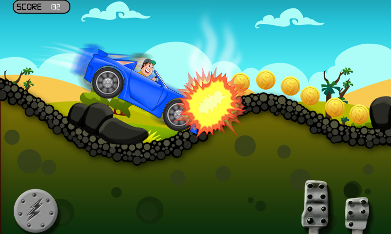 Speedy Hill Car Racing截图3