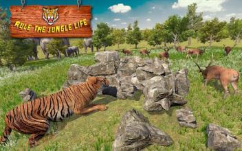 Ultimate Tiger Family Wild Animal Simulator Games截图5