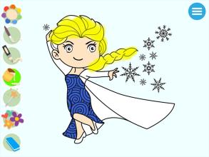 Kids Princess Coloring Book *截图2