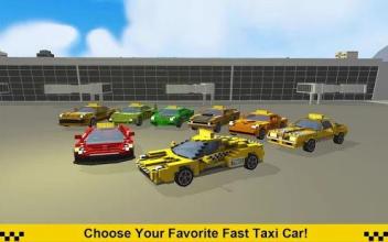 Crazy Taxi Driver: American Blocky Cab截图1