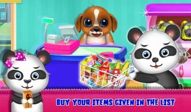 Panda's Supermarket Shopping Fun截图2