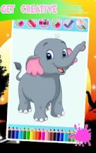 Animals Coloring Book Pages: Kids Coloring Games截图3