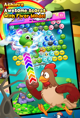 bubble crazy duck bird截图1