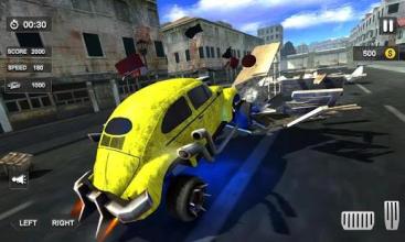 Drift and Destroy Simulation Demolition Derby City截图2