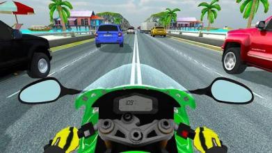 Highway Traffic Rider - 3D Bike Racing截图1