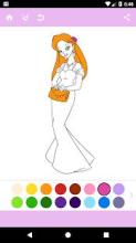 Princess Coloring Pages截图4