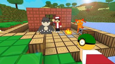 Pixelmon go craft story mod: Battle Gronds PE截图2