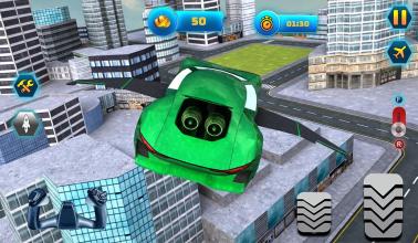 Sports Flying Car 3d Games截图1