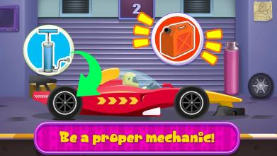 My Little Garage Car Washing Games截图2