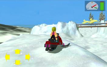 Snowmobile Cross VR截图3