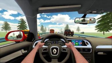 VR Traffic Racing In Car Driving : Virtual Games截图1