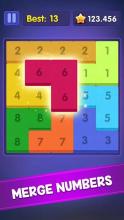 Merge 13! Number Block Puzzle截图2