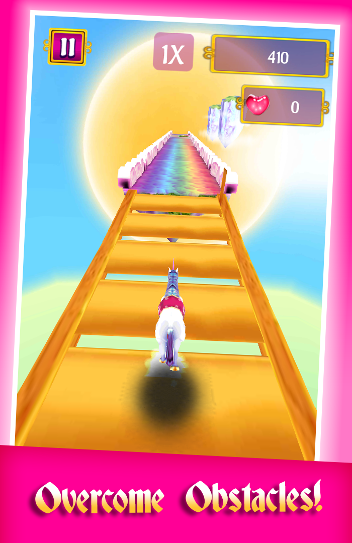 My Little Unicorn Runner 3D 2截图3