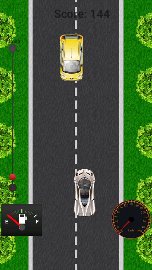 Car Tilt Racing Free截图4