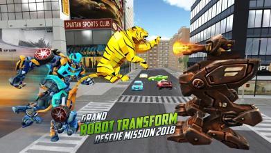 Grand Robot Transformation Tiger : Robot Car截图3