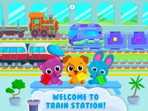 Cute & Tiny Trains - Choo Choo! Fun Game for Kids截图4