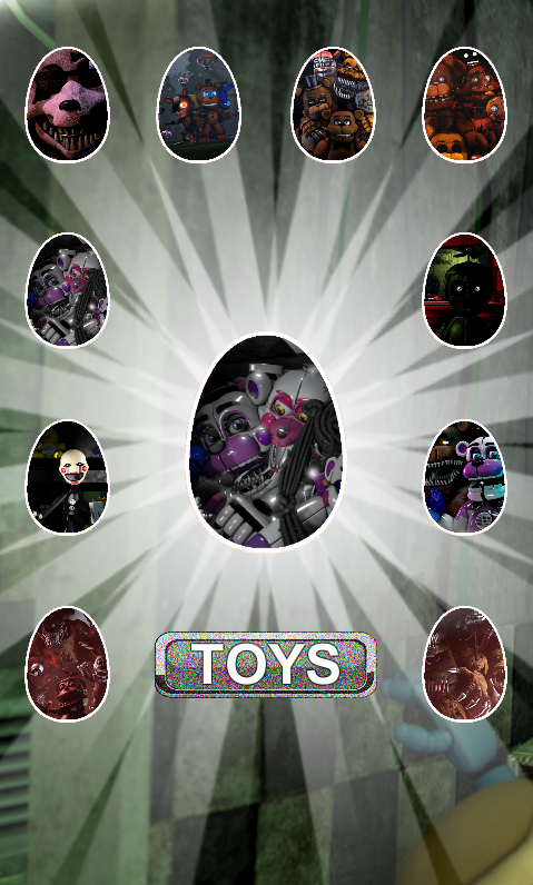 Surprise Eggs Freddy's Five Toys截图1