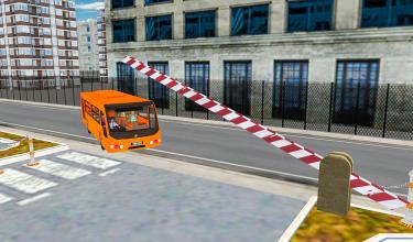 Kids City School Bus driving Game截图4