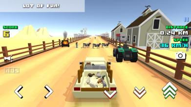 Blocky Farm Racing & Simulator截图1