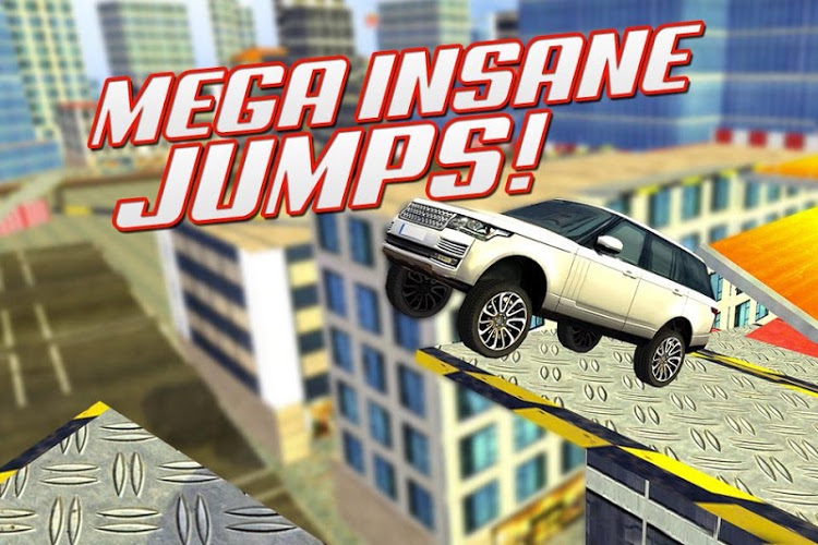 Roof Jumping Car Parking Games截图3