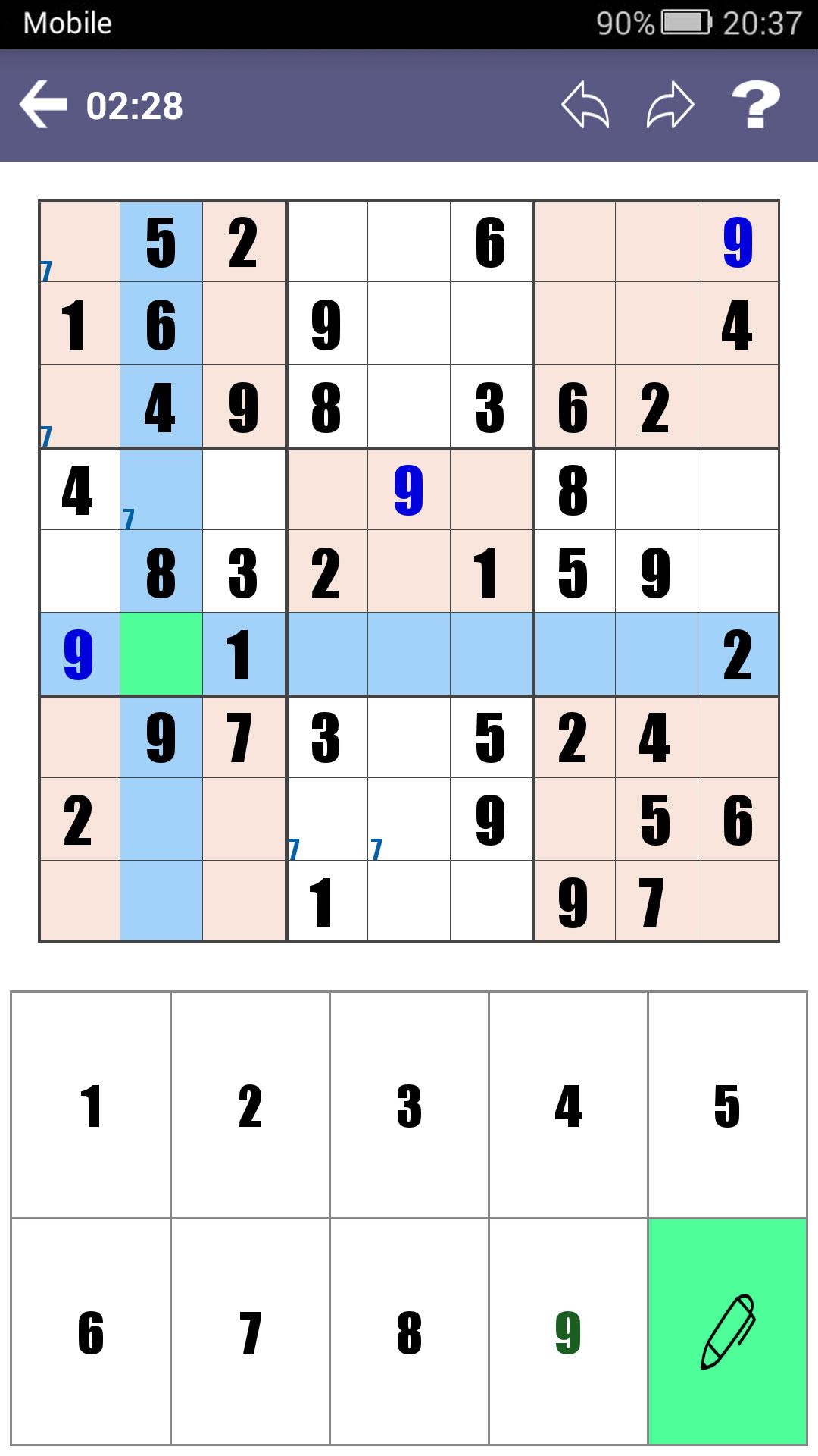 Free Sudoku Game截图2