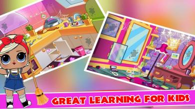 L Surprise Doll  Princess House Cleaning Room截图4