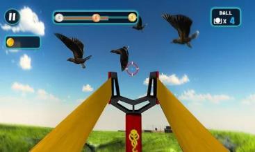 Slingshot Bird Hunt 3D Shooting Range Fun Game截图5