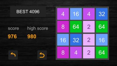 Super 4096 - Classic Puzzle Game截图3