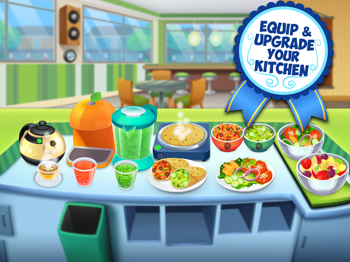 My Salad Bar - Healthy Food Shop Manager截图2