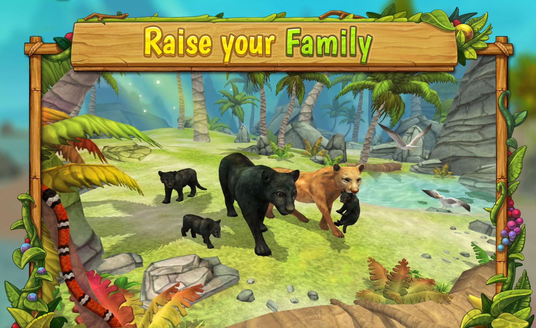 Panther Family Sim截图1
