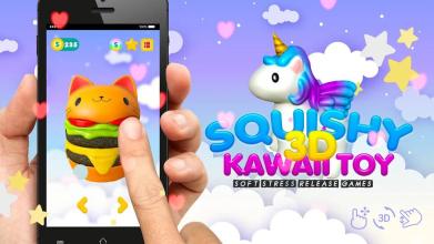 3D Squishy toys kawaii soft stress release games截图2