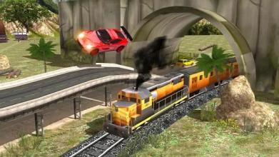 Train Vs Car Racing 2 Player截图2