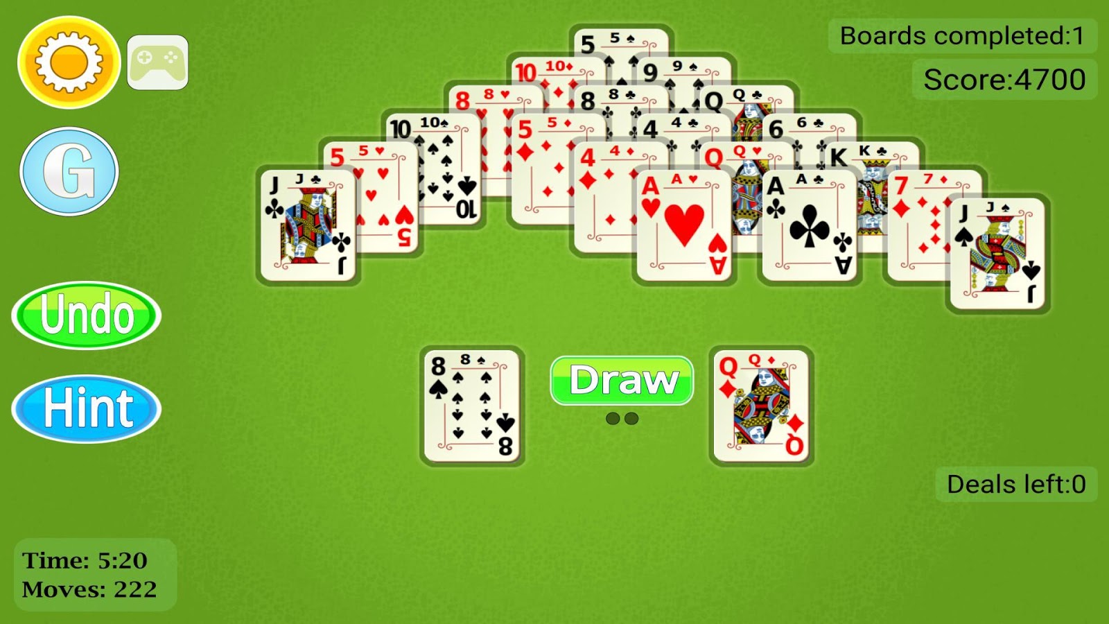 Pyramid Solitaire Mobile截图1