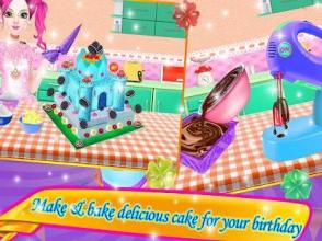 Pretend DIY Birthday Party - Castle Cake Maker截图3