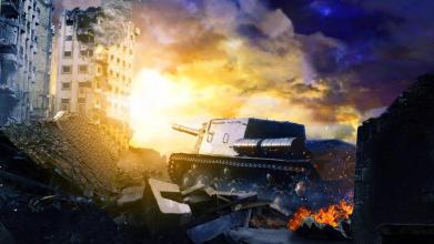 Real Tank Battle 2019 Futuristic Tank War截图1