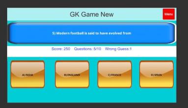 General Knowledge Game New截图1