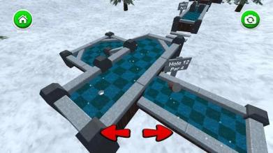 Mini Golf 3D Winter Adventure截图4