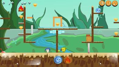 Two Player : Fireball And Waterball Adventure截图1