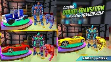 Grand Robot Transformation Tiger : Robot Car截图2