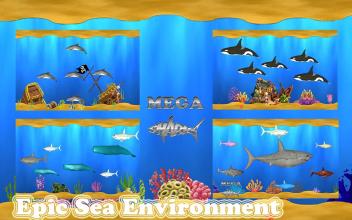 Mega Sharks : Shark Games截图1