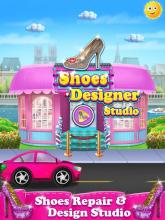 Shoe Fashion Designer Studio Games for Girls & Boy截图2