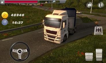 Cargo Truck Driving Sims 2018截图1