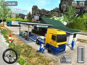 Uphill Cargo Transport Truck Driver 2019截图4