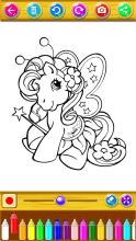 Coloring Horse Pony Unicorn截图5