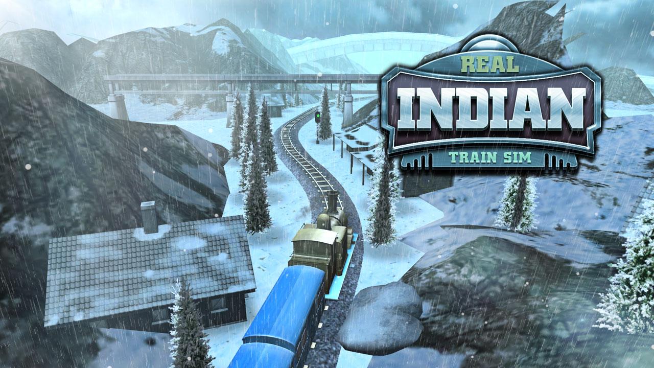 Real Indian Train Sim 2018截图1