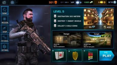 Black Battlefield Ops: Gunship Sniper Shooting截图2