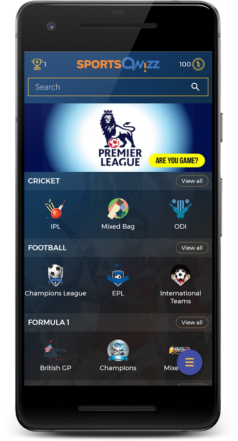 SportsQwizz - Play Sports Quizzes Online 100% free截图4